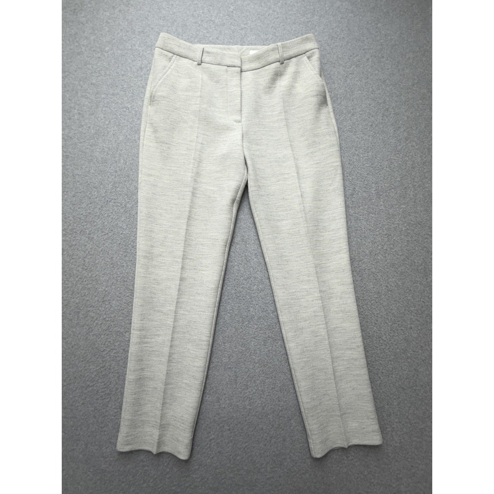 Boss Dress Pants Womens 8 Gray Ponte Slim Tapered‎ Pull On Stretch Work Office